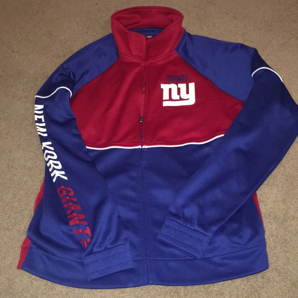 Official NFL NY Giants Zip Up Jacket